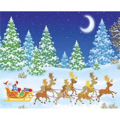 Weihnachtsmann & Rentier