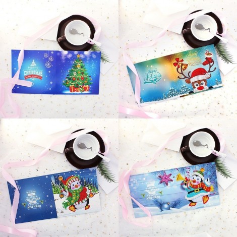 Weihnachtskarten | 4 Stücke