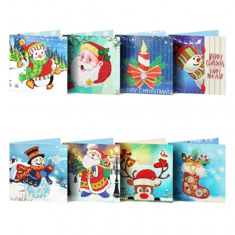 Weihnachtskarten | 8 Stücke