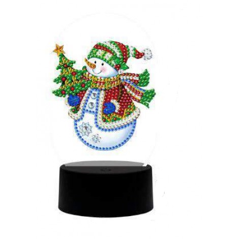 Schneemann LED Lampe | Stativ