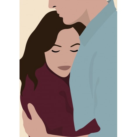 Kuschelndes Paar | #zuHausebleiben