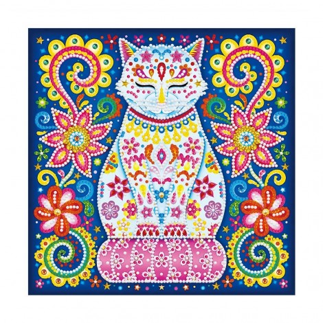 Katze Im Dunklen Leuchtend