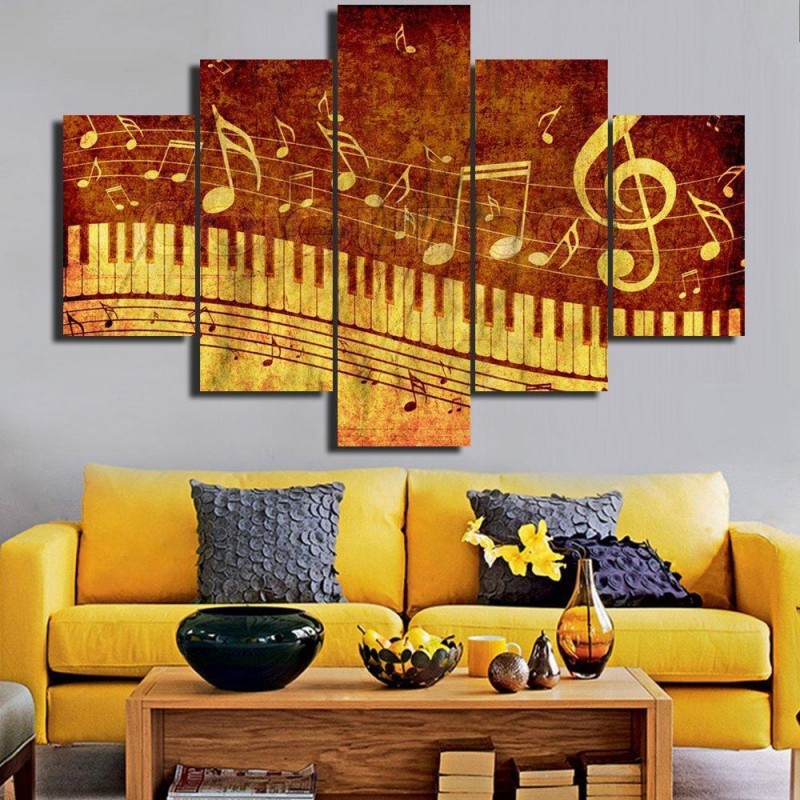 Musiknoten | 5 Panel...