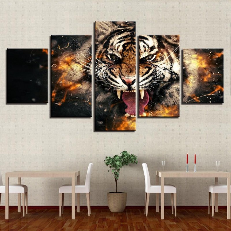 Tiger | 5 Panels