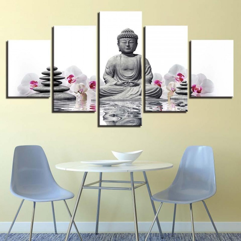 Buddha | 5 Panels