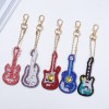 Gitarre Schlüsselanhänger | 5 Stücke