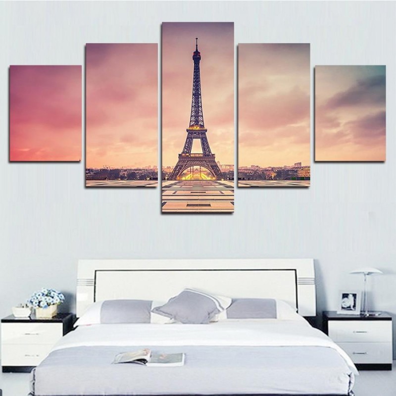 Eiffelturm | 5 Panel...