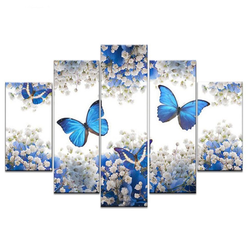 Blaue Schmetterlinge...