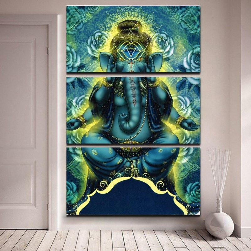 Ganesha | 3 Panels
