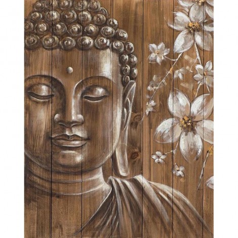 Buddha Auf Holz