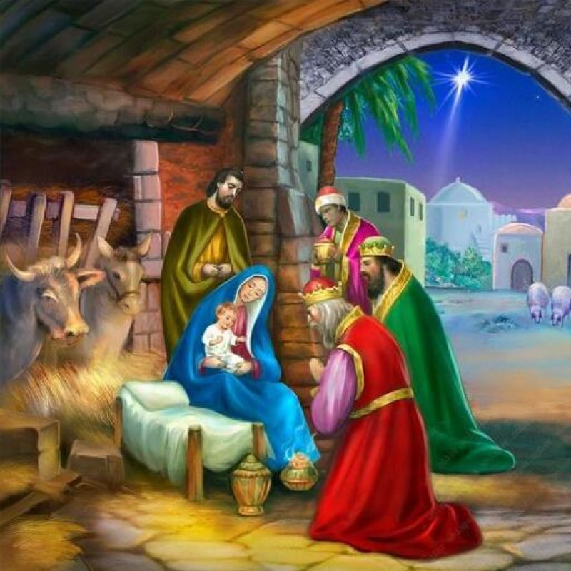 Die Geburt Von Jesus