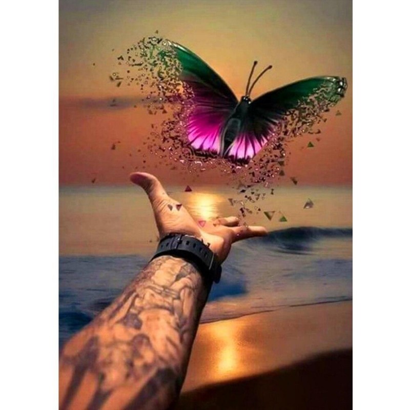 Verblassender Schmet...