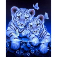 Weiße Tigerjungen
