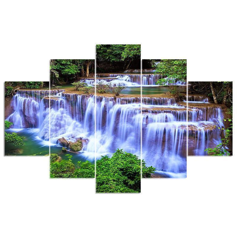 Wasserfall | 5 Panel...